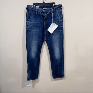 Cycle brand deep indigo jeans Firetrap Black seal Dropped Crouch Supacarrot SZ27